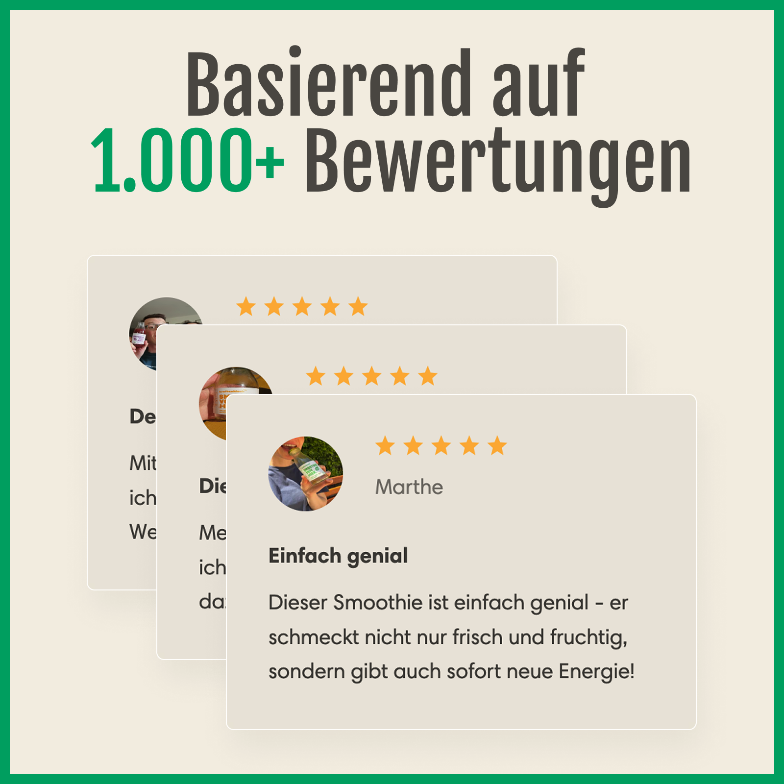 Stachelbeere, Spinat, Minze