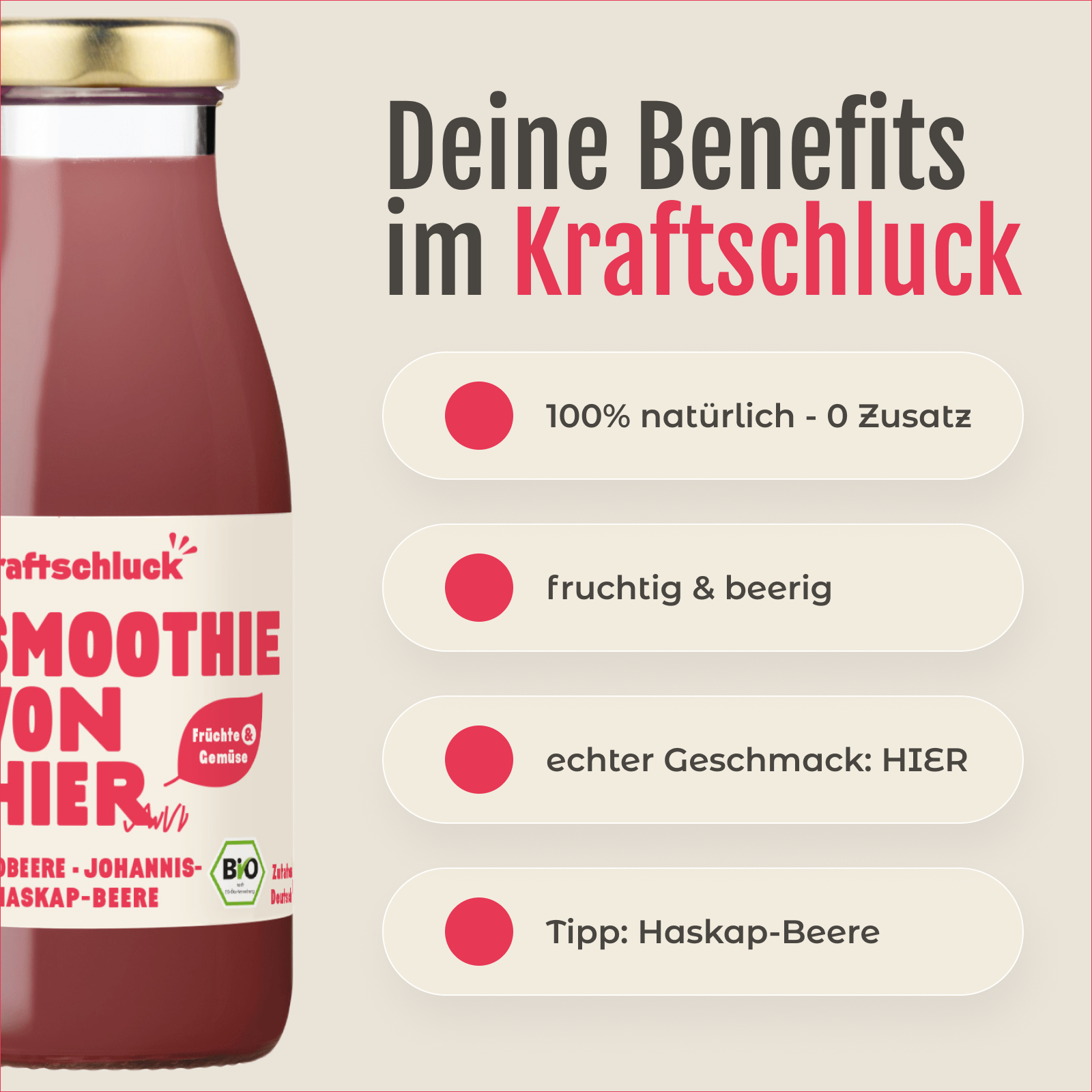 ERDBEERE, JOHANNIS- & HASKAP-BEERE